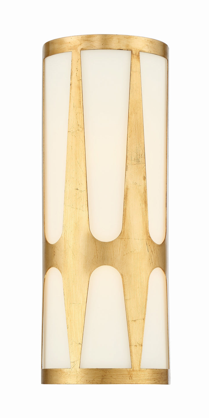 Crystorama Crystorama Royston Integrated LED Antique Gold Sconce 
