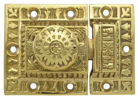 3 Inch Long Windsor Pattern Lost Wax Cast Cabinet Latch COPPER MOUNTAIN HARDWARE