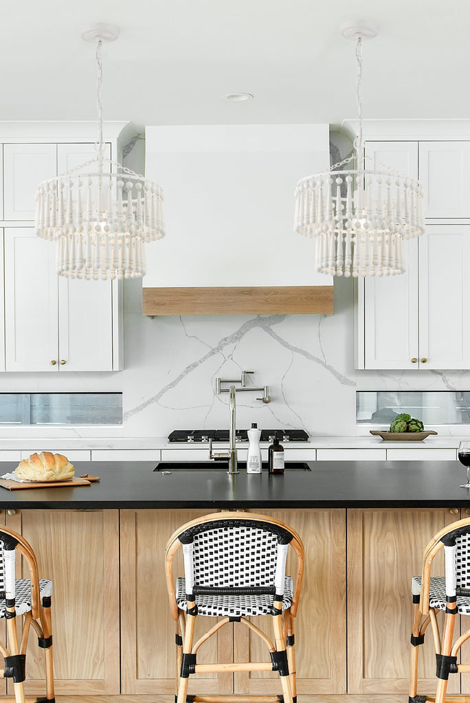 Crystorama Crystorama Tiana 1 Light Matte White Pendant