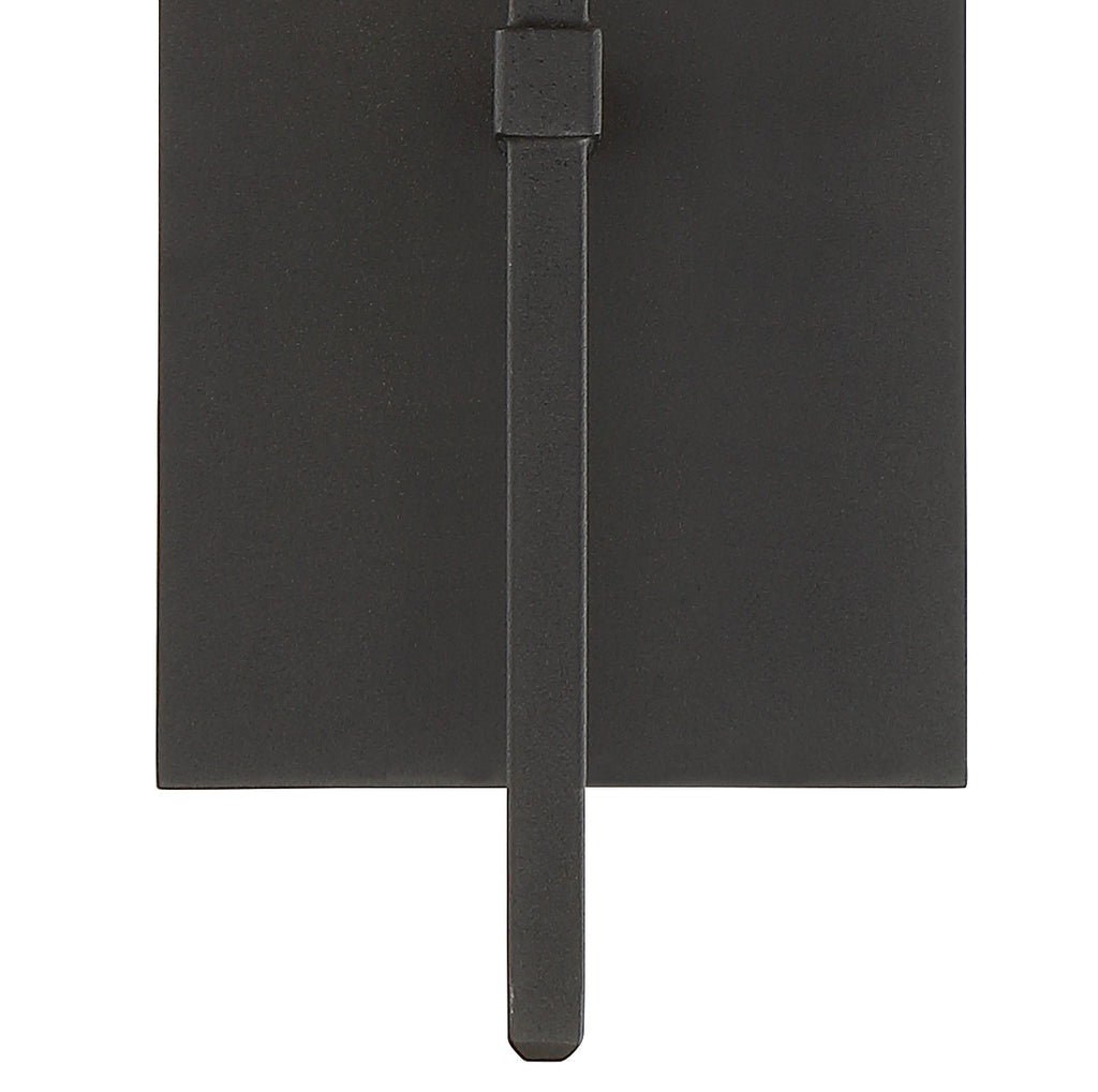 Crystorama Crystorama Veronica 1 Light Black Forged Sconce
