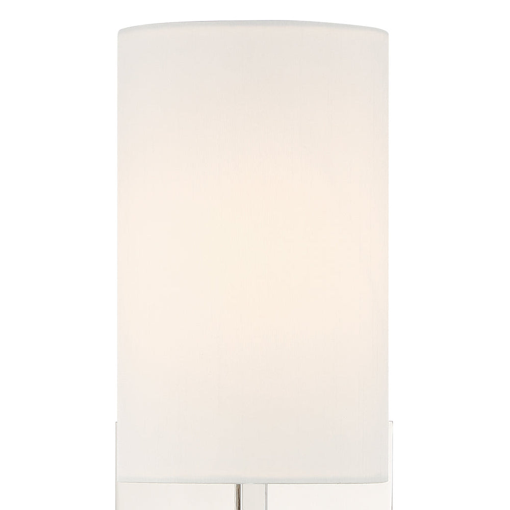 Crystorama Crystorama Veronica 1 Light Polished Nickel Sconce