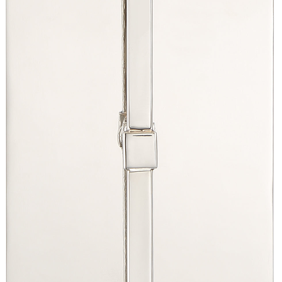 Crystorama Crystorama Veronica 1 Light Polished Nickel Sconce