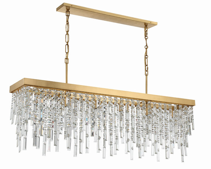 Crystorama Crystorama Winfield 6 Light Antique Gold Chandelier