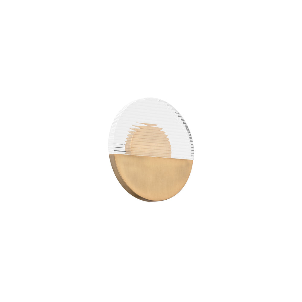 Crystorama Crystorama Perla 1 Light Antique Gold Mini Pendant