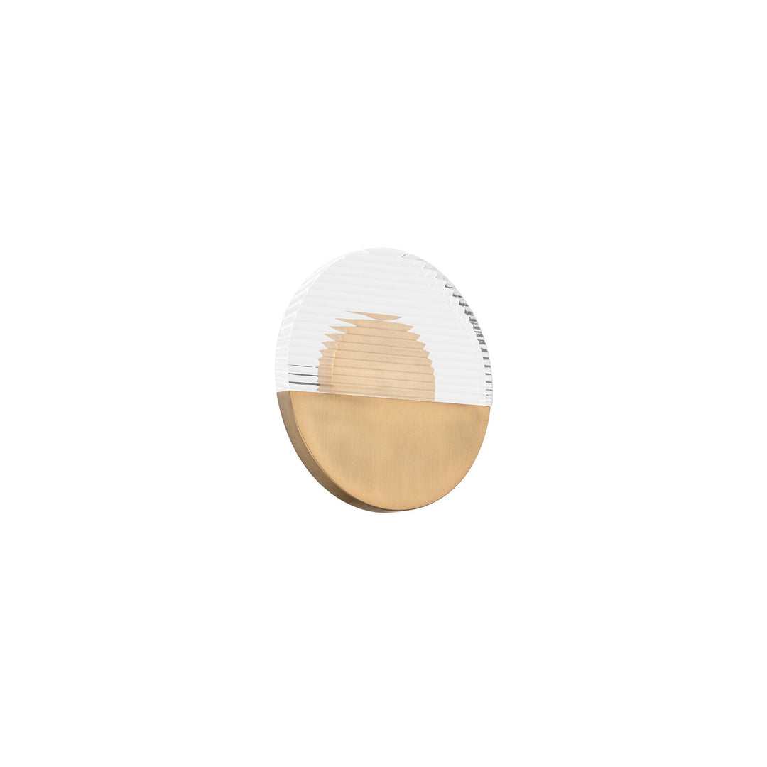 Crystorama Crystorama Perla 1 Light Antique Gold Mini Pendant