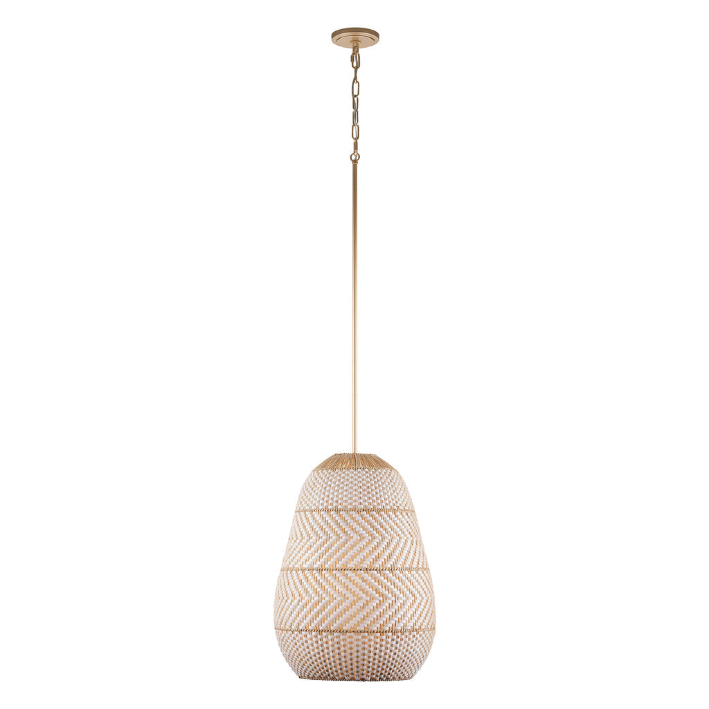 Crystorama Crystorama Zanzibar 3 Light Soft Gold Pendant