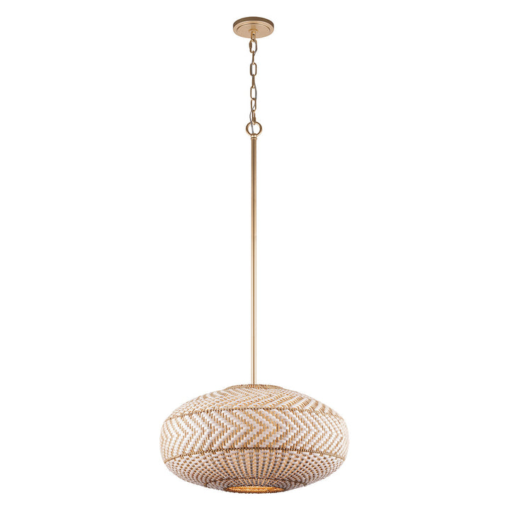 Crystorama Crystorama Zanzibar 4 Light Soft Gold Pendant