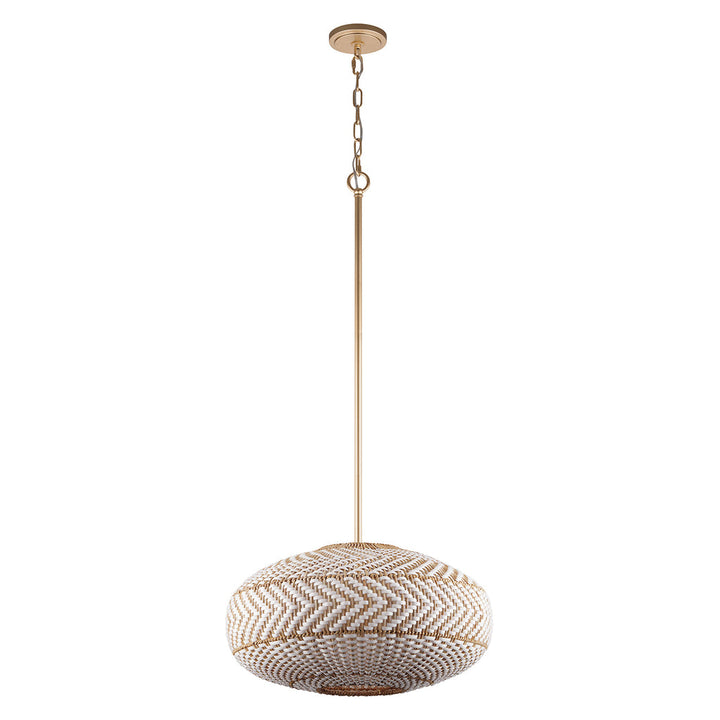 Crystorama Crystorama Zanzibar 4 Light Soft Gold Pendant