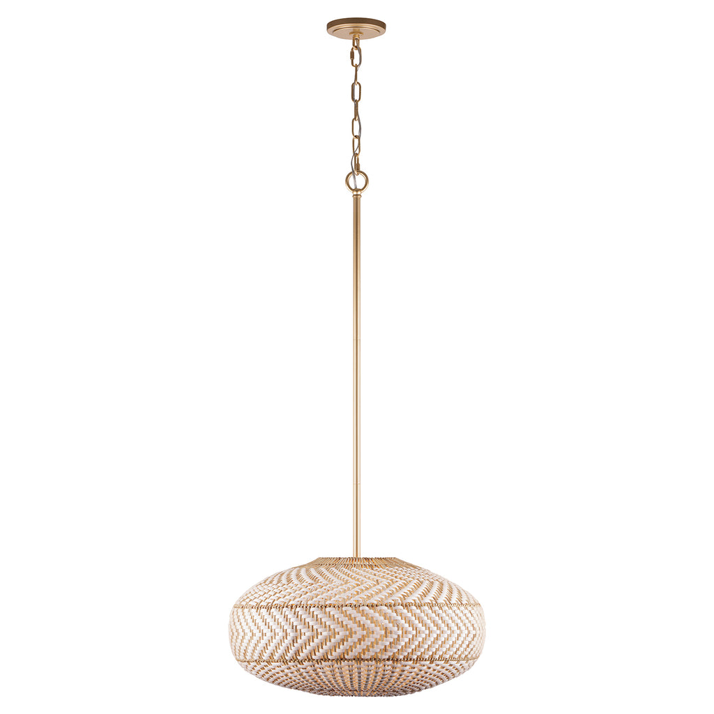 Crystorama Crystorama Zanzibar 4 Light Soft Gold Pendant