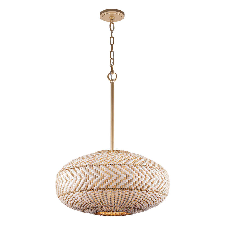 Crystorama Crystorama Zanzibar 4 Light Soft Gold Pendant