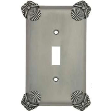 Oceanus Shell Wall Plate (Matte Nickel Finish) ANNE AT HOME