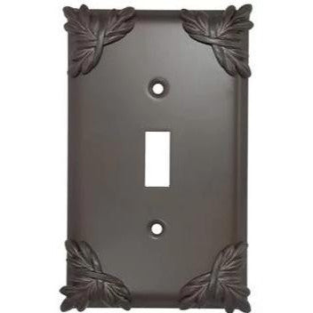 Sonnet Leaf Wall Plate (Oil Rubbed Bronze Finish) ANNE AT HOME