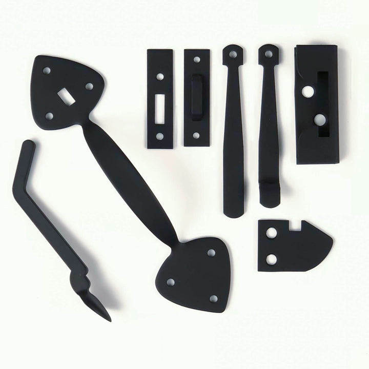 Early American Passage Rim Latch (In Swing or Out Swing Doors) COPPER MOUNTAIN HARDWARE