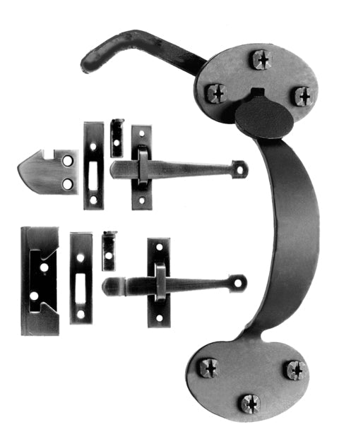 Early American Passage Rim Latch (In Swing or Out Swing Doors) COPPER MOUNTAIN HARDWARE