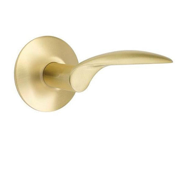 Emtek Solid Brass Mercury Lever With Modern Rosette (Several Finish Options) EMTEK