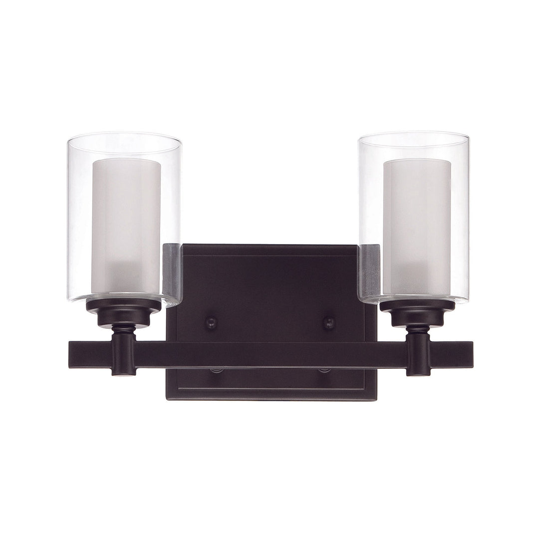 Celeste 2 Light Vanity in Espresso CRAFTMADE