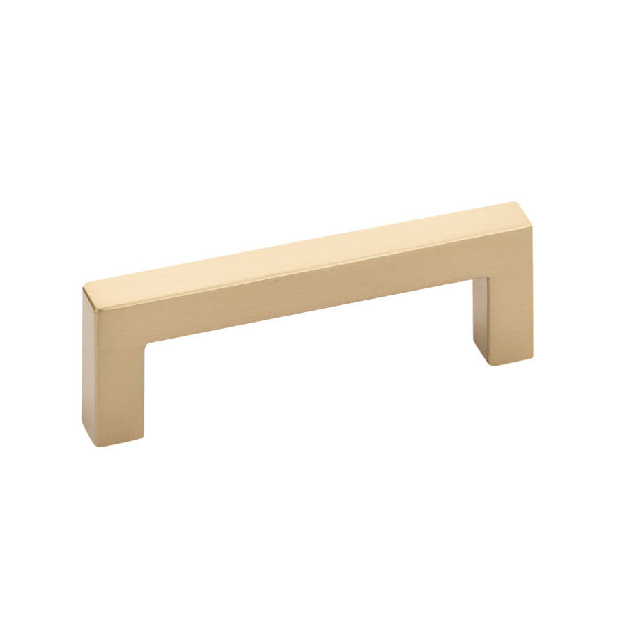 6 1/2 Inch (6 Inch c-c) Warwick Pull (Satin Brass Finish) EMTEK