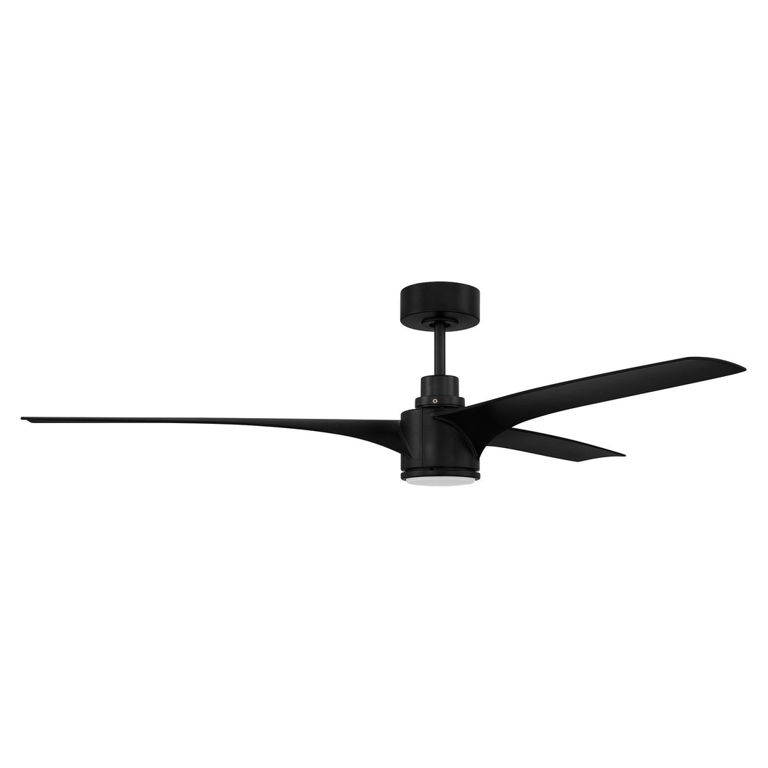 60" Phoebe in Flat Black  w/ Flat Black Blades CRAFTMADE