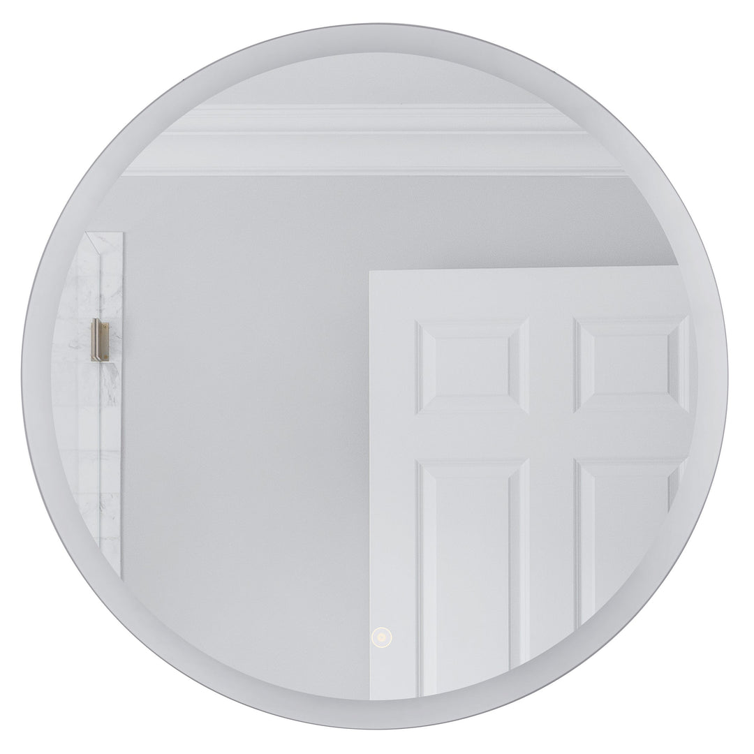 28" Round LED Mirror, Defogger & Dimmer, 3000K/4000K/5000K CRAFTMADE