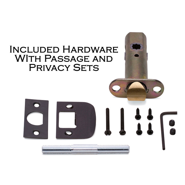 Emtek Solid Brass Octagon Door Knob Set With Square Rosette EMTEK