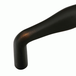 10 1/4 Inch Overall (10 Inch c-c) Dane Pull (Oil Rubbed Bronze Finish) EMTEK