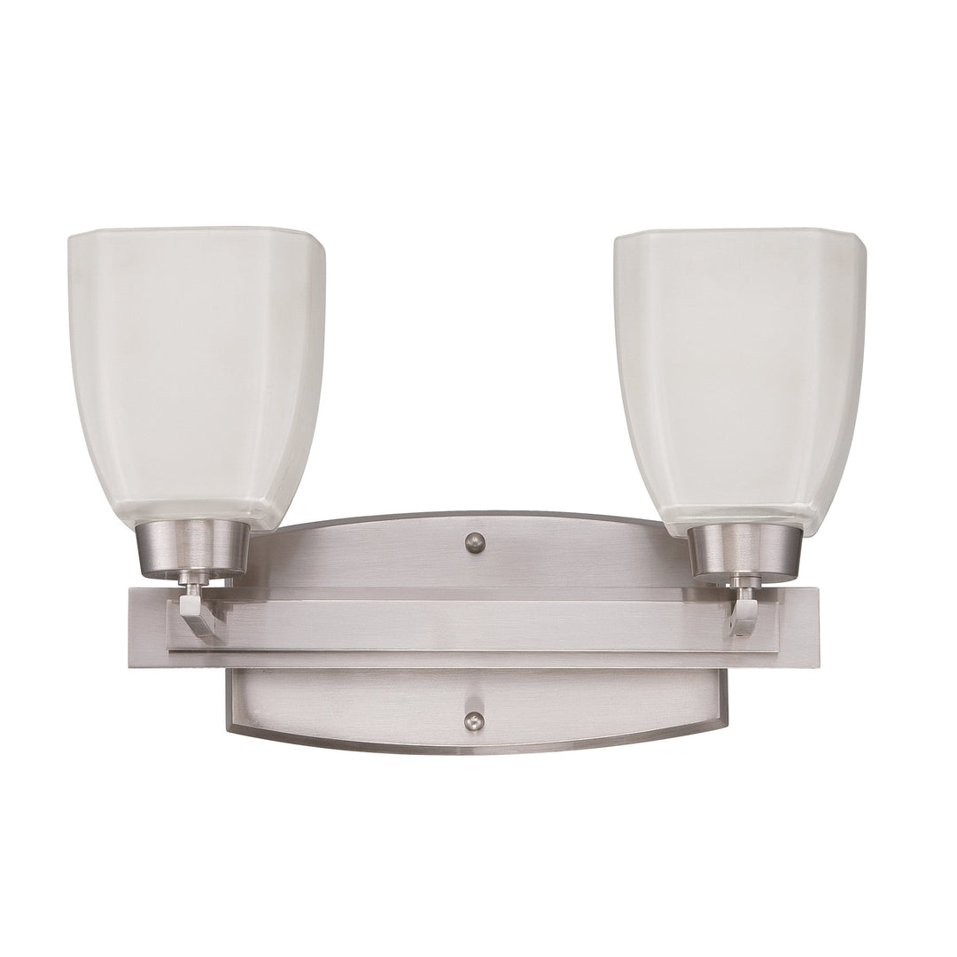 Bridwell 2 Light Vanity in Brushed Polished Nickel CRAFTMADE