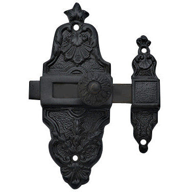 4 5/8 Inch Tall French Door or Cabinet Slide Bolt Latch (Oil Rubbed Bronze) COPPER MOUNTAIN HARDWARE