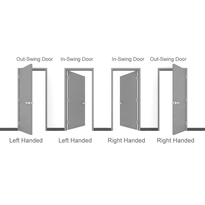 Stainless Steel Hanover Key In Door Lever with Disk Rosette EMTEK