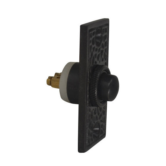 Solid Brass Craftsman Door Bell (Oil Rubbed Bronze Finish) COPPER MOUNTAIN HARDWARE