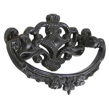 4 1/8 Inch Solid Brass Ornate Victorian Pull