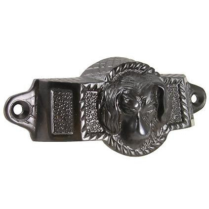 4 Inch Overall (3 1/2 Inch c-c) Solid Brass Golden Retriever Rectangular Cup Pull (Oil Rubbed Bronze Finish) COPPER MOUNTAIN HARDWARE