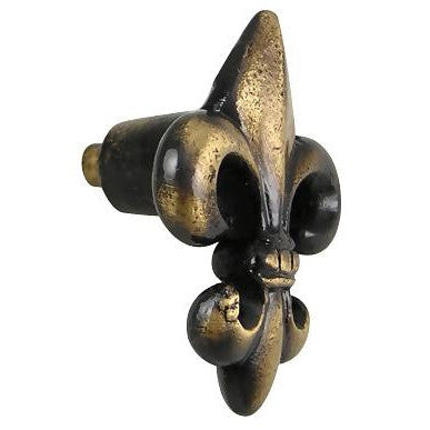 1 5/8 Inch Fleur de Lis Cabinet & Furniture Knob