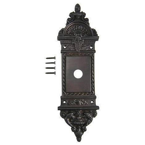 L'Enfant Solid Brass Small Backplate (Several Finishes Available)