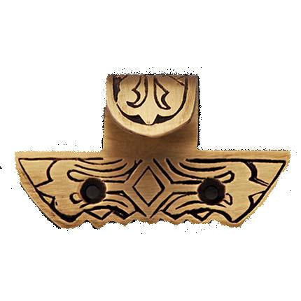 3 Inch Solid Brass Eastlake Sash Lift