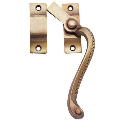 Georgian Rope Window Lock Right Hinge (Several Finishes Available)