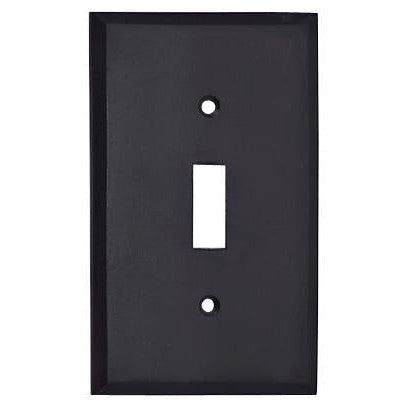 4 1/2 Inch Solid Brass Traditional Switch Plate (Oil Rubbed Bronze) DELTANA