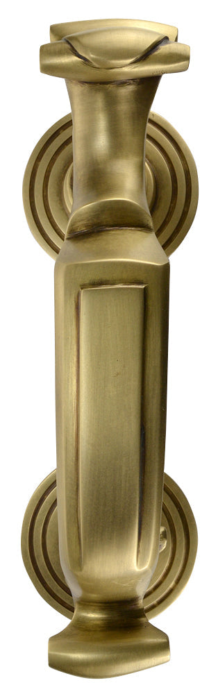 Traditional 6 1/2 Inch Brass Doctor's Door Knocker (Several Finishes Available) COPPER MOUNTAIN HARDWARE