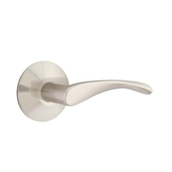 Emtek Solid Brass Triton Lever With Modern Rosette (Several Finish Options) EMTEK