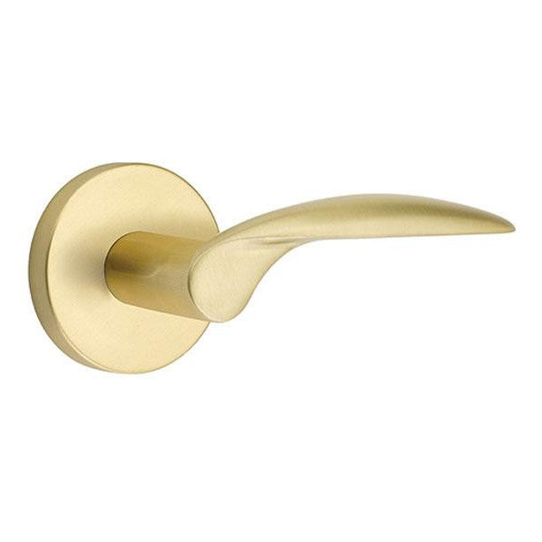 Emtek Solid Brass Mercury Lever With Disk Rosette (Several Finish Options) EMTEK