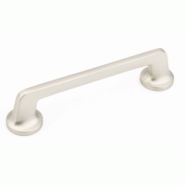 6 Inch (5 Inch c-c) Northport Pull with Rounded Base (Brushed Nickel Finish) SCHAUB