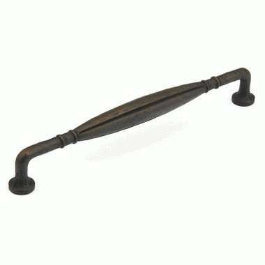 8 3/4 Inch (8 Inch c-c) Siena Pull (Ancient Bronze Finish) SCHAUB