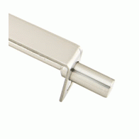 Solid Brass Mortised Flush Bolt (Brushed Nickel Finish) EMTEK