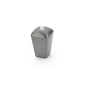 1/2 Inch Skyevale Cabinet Knob (Milano Silver Finish) SCHAUB