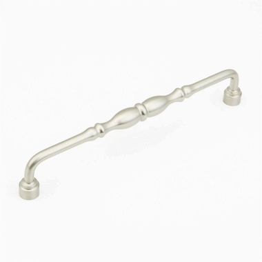 12 7/8 Inch (12 Inch c-c) Colonial Pull (Brushed Nickel Finish) SCHAUB