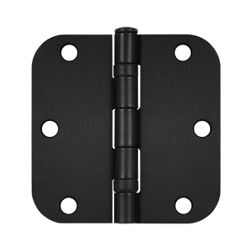 3 1/2 Inch x 3 1/2 Inch Ball Bearing Steel Hinge (Oil Rubbed Bronze Finish) DELTANA