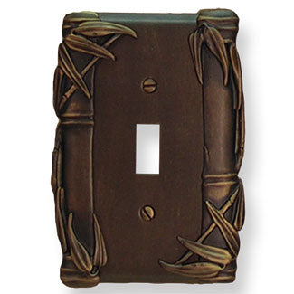 Bamboo Style Wall Plate (Bronze Rubbed Finish) ANNE AT HOME