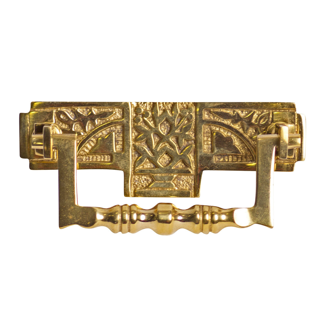 3 1/2 Inch Solid Brass Eastlake Bail Pull COPPER MOUNTAIN HARDWARE