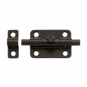 3 Inch Solid Brass Barrel Bolt (Oil Rubbed Bronze Finish) DELTANA