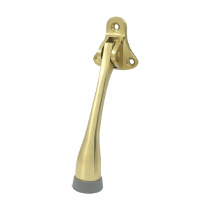 5 Inch Solid Brass Kickdown Door Holder (Polished Brass Finish) DELTANA