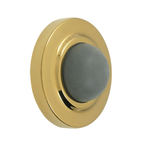 Convex Wall Door Hold / Door Stop (Polished Brass Finish) DELTANA